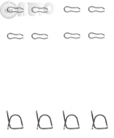 Set accesorii -  placute frana 