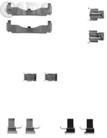 Set accesorii -  placute frana 