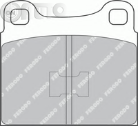 Set placute frana - frana disc SL