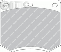 Set placute frana - frana disc 