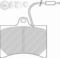 Set placute frana - frana disc 