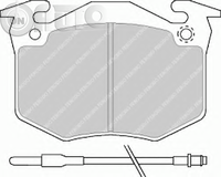 Set placute frana - frana disc 