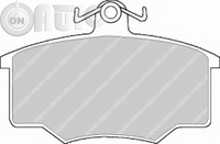 Set placute frana - frana disc 