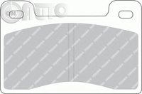 Set placute frana - frana disc 