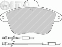 Set placute frana - frana disc 