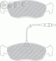 Set placute frana - frana disc 