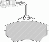 Set placute frana - frana disc SL