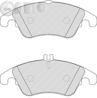 Set placute frana - frana disc 