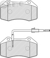 Set placute frana - frana disc 