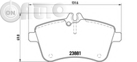 Set placute frana - frana disc DIRECTIONAL BRAKE PADS