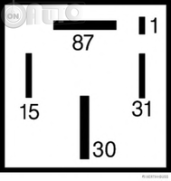 Releu -  pompa combustibil 