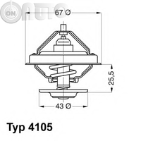 Termostat lichid racire 