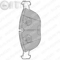 Set placute frana - frana disc 