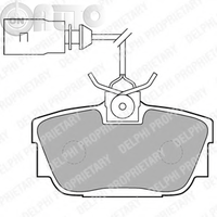 Set placute frana - frana disc 