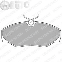 Set placute frana - frana disc 