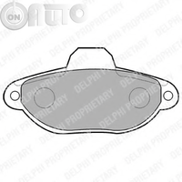 Set placute frana - frana disc 