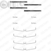 Set accesorii -  placute frana 