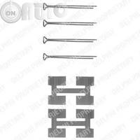 Set accesorii -  placute frana 