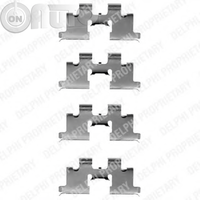 Set accesorii -  placute frana 