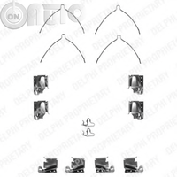 Set accesorii -  placute frana 