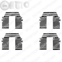 Set accesorii -  placute frana 