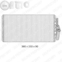 Evaporator aer conditionat 
