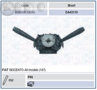 Comutator coloana directie 