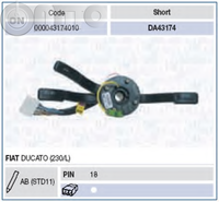 Comutator coloana directie 