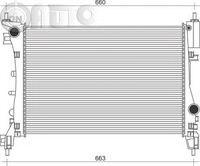 Radiator -  racire motor 