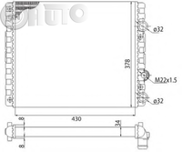 Radiator -  racire motor 