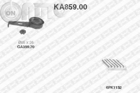 Set curea transmisie cu caneluri 
