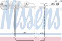 Schimbator caldura -  incalzire habitaclu 