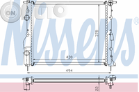 Radiator -  racire motor 