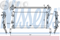Radiator -  racire motor 