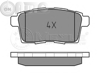 Set placute frana - frana disc 
