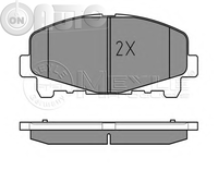 Set placute frana - frana disc 