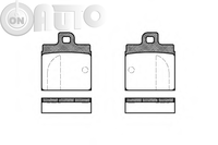 Set placute frana - frana disc 