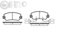 Set placute frana - frana disc 