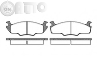 Set placute frana - frana disc 