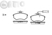 Set placute frana - frana disc 