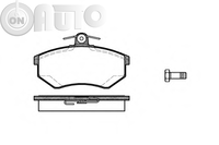 Set placute frana - frana disc 