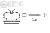 Set placute frana - frana disc 