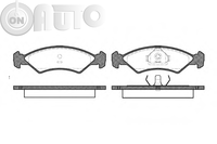 Set placute frana - frana disc 