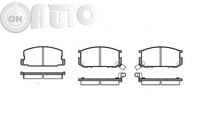Set placute frana - frana disc 