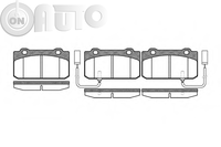 Set placute frana - frana disc 