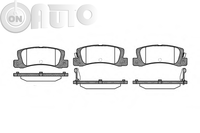 Set placute frana - frana disc 