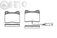 Set placute frana - frana disc 