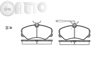 Set placute frana - frana disc 