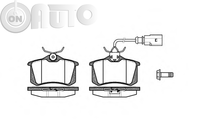 Set placute frana - frana disc 