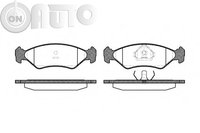 Set placute frana - frana disc 